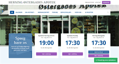 Desktop Screenshot of herning.apotekeren.dk