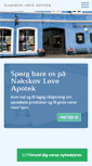 Mobile Screenshot of nakskov.apotekeren.dk