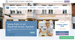Desktop Screenshot of naestved.apotekeren.dk