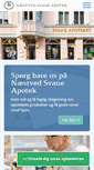 Mobile Screenshot of naestved.apotekeren.dk